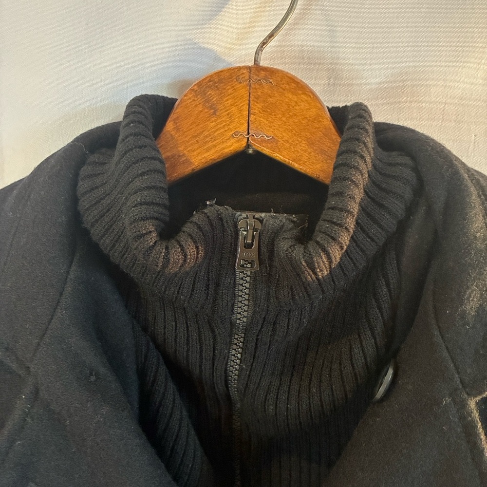 Epic Threads wool blend black dress & sporty winter coat for Boys size M 10-12 - Picture 12 of 16